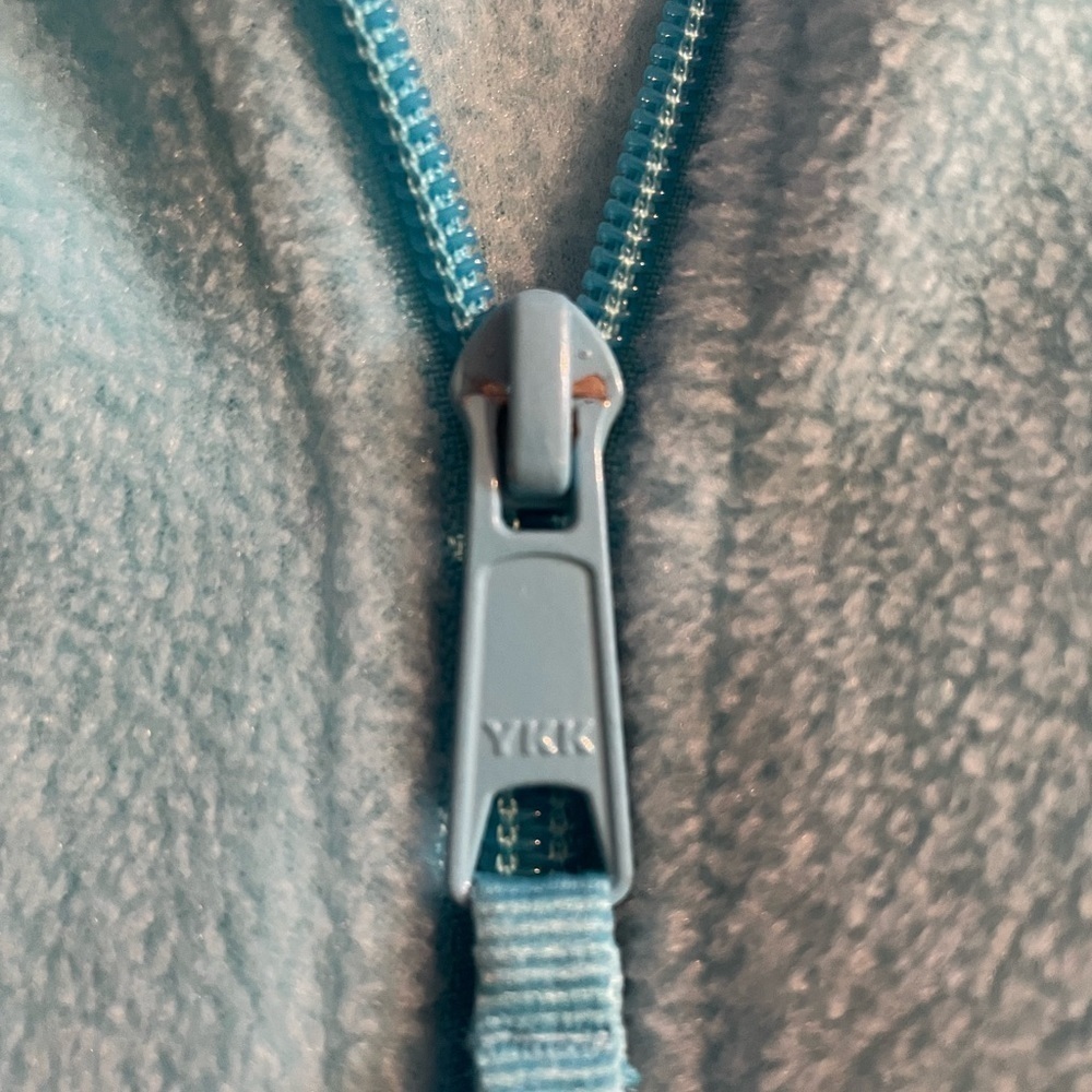 Columbia Women’s Blue Fleece Zip Up 1X - Picture 3 of 6
